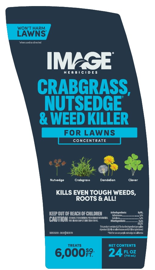 IMAGE Crabgrass Nutsedge  Weed Killer for Lawns Concentrate 24 fl oz