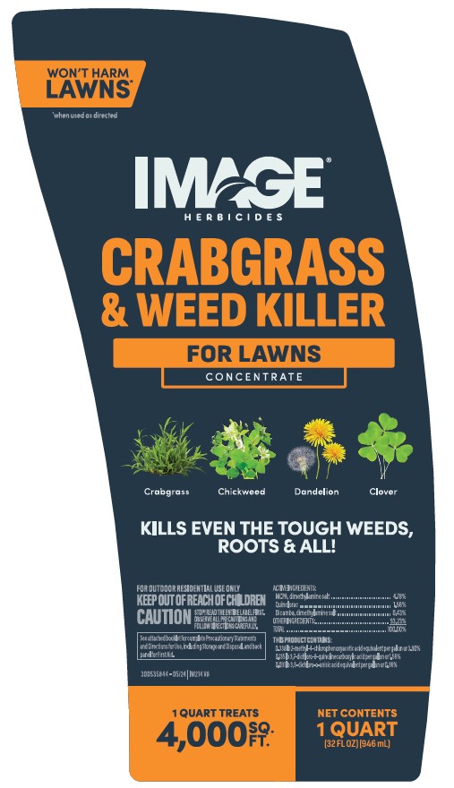 IMAGE Crabgrass  Weed Killer for Lawns Concentrate 32 fl oz