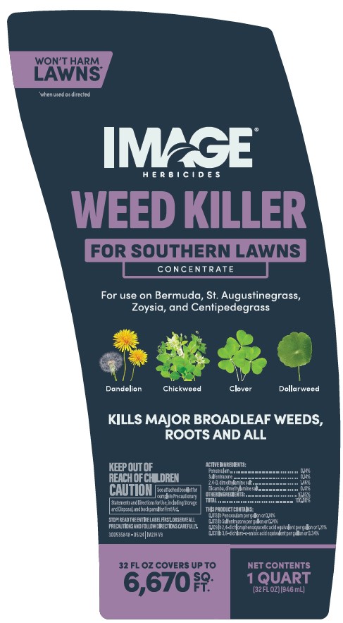 IMAGE Weed Killer for Southern Lawns Concentrate 32 fl oz